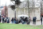 Manchester Party Protest Against Homelessness 